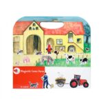 Magnetyczna układanka farma z postaciami zwierząt i ludzi dla dzieci. Egmont Toys Układanka, gra magnetyczna, Farma