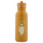 Pomarańczowy bidon dla dziecka z nadrukiem tygrysa pojemność 500 ml. Trixie Baby Pan Tygrys bidon butelka 500 ml
