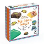 Zestaw 20 kart do magicznych sztuczek dla dzieci w wieku 6-10 lat. Djeco Zestaw 20 Magicznych Sztuczek Malicious