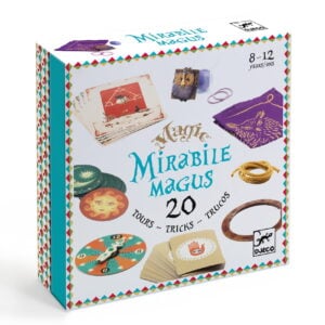 Zestaw 20 kart do nauki magicznych sztuczek dla dzieci w wieku 8-12 lat. Djeco Zestaw 20 Magicznych Sztuczek Mirabile
