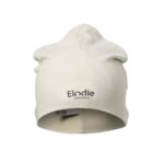 Cienka kremowa czapka dla dziecka 2-3 lata z nadrukiem tekstowym. Elodie Details Czapka Creamy White 2-3 lata