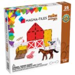 Klocki magnetyczne farma zwierzęta 25 elementów dla dzieci. Magna-Tiles Klocki Magnetyczne Farm Animals 25el