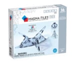 Klocki magnetyczne przezroczyste 16 elementów dla dzieci powyżej 3 lat. Magna-Tiles Klocki magnetyczne ICE 16el
