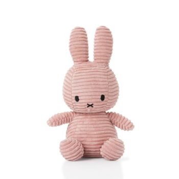 Różowy królik z sztruksu pluszowa przytulanka dla dziecka 23 cm. Miffy Corduroy PINK przytulanka 23 cm