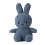 Niebieski pluszowy królik przytulanka dla dziecka 33 cm. Miffy Teddy BLUE przytulanka 33 cm