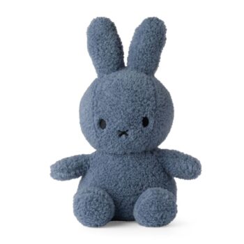 Niebieski pluszowy królik przytulanka dla dziecka 33 cm. Miffy Teddy BLUE przytulanka 33 cm