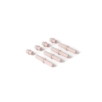Zestaw ośmiu różowych kołków do klocków piankowych dla dzieci. MODU 8 kołków, różowy/soft rose