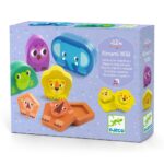 Drewniane magnetyczne puzzle z motywem zwierząt dla dzieci powyżej 12 miesięcy. Djeco Drewniana Magnetyczna Układanka NATURA