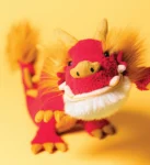 Czerwona pluszowa przytulanka smok 42 cm dla dzieci. Jellycat Smok Czerwony 42 cm Przytulanka Fantastyczne i Bajkowe