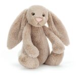 Pluszowy króliczek beżowy z długimi uszami przytulanka dla dziecka. Jellycat Króliczek Beżowy 36 cm Przytulanka Baby Jellycat