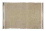 Beżowy dywan wełniany z frędzlami 120x170cm. Lorena Canals Dywan wełniany Steppe Beige 120x170cm