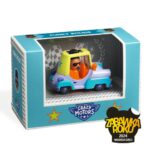 Model kolekcjonerski kolorowy samochód zabawkowy dla dzieci. Djeco Autko CRAZY MOTORS FUNKY BOLIDE