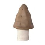 Lampka nocna LED w kształcie grzybka w kolorze czekoladowym dla dzieci. Egmont Toys Lampka nocna LED Grzybek czekolada