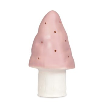 Lampka nocna LED w kształcie grzybka różowa dla dziecka. Egmont Toys Lampka nocna LED Grzybek vintage róż