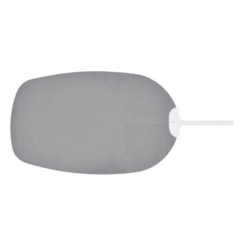 Szara mata do zabawy dla dziecka owalny kształt z uchwytem. Shnuggle Mata do Zabawy Yoga Grey