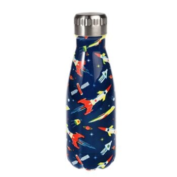 Stalowa termobutelka 260 ml z motywem kosmosu dla dzieci. Rex London Termobutelka stalowa 260 ml Kosmos