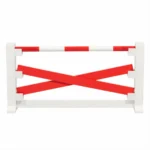 Biało-czerwona przeszkoda do skoków dla mini koników 30 cm. byAstrup Przeszkoda mix dla koników Minis 30cm