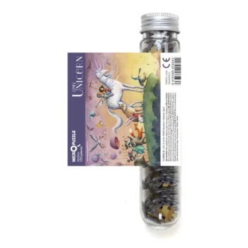 Puzzle kieszonkowe jednorożec w tubie z tworzywa dla dzieci. Londji Puzzle mikro menzurka My Unicorn Jednorożec