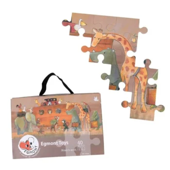 Puzzle tradycyjne 40 elementów z motywem arki noego dla dzieci. Egmont Toys Puzzle 40el. Arka Noego