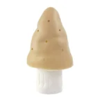 Lampka nocna LED w kształcie grzybka w kolorze mokka dla dziecka. Egmont Toys Lampka nocna LED Grzybek Mokka