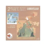 Puzzle magnetyczne z motywem gór 2 x 20 elementów dla dzieci powyżej 3 lat. Egmont Toys Puzzle magnetyczne Góry
