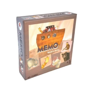 Gra memory z kartami z motywem Arki Noego dla dzieci. Egmont Toys Memo Arka Noego