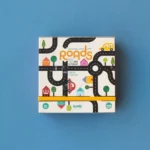 Kieszonkowa gra kooperacyjna edukacyjna z motywem dróg dla dzieci powyżej 4 lat. Londji Kieszonkowa gra kooperacyjna ROADS Drogi