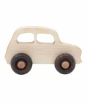 Drewniane auto na kółkach naturalne dla dziecka samochód zabawka. Wooden Story Drewniana Zabawka na Kółkach Auto Little French