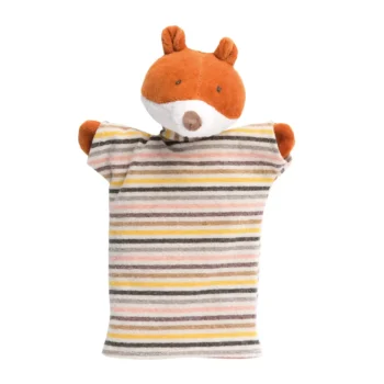 Pacynka lisek w paskowanej bluzce dla dziecka. Moulin Roty Pacynka Gaspard 25cm