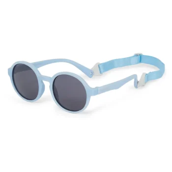 Niebieskie okulary przeciwsłoneczne dla dziecka z regulowanym paskiem. Dooky Okulary przeciwsłoneczne Fiji BLUE 6-36 m
