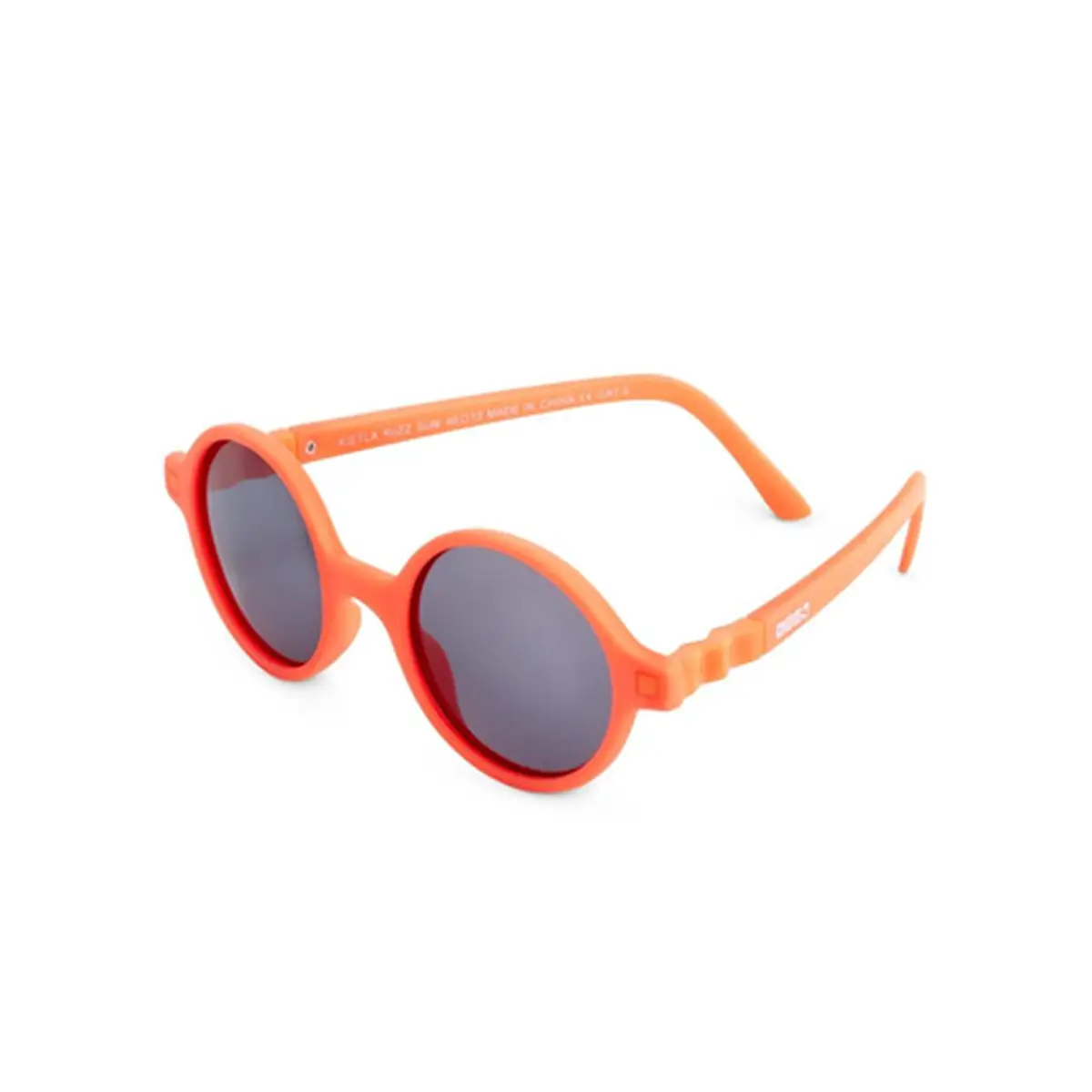 Pomarańczowe okrągłe okulary przeciwsłoneczne dla dziecka. Ki ET LA Okulary przeciwsłoneczne RoZZ 6-9 Fluo Orange