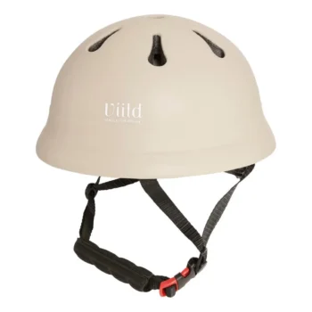 Beżowy kask ochronny dla dzieci z regulowanym paskiem i otworami wentylacyjnymi dla niemowląt i małych dzieci. Vanilla Copenhagen Kask ochronny dla dzieci BEIGE XXS (44-48cm) 0-3 l