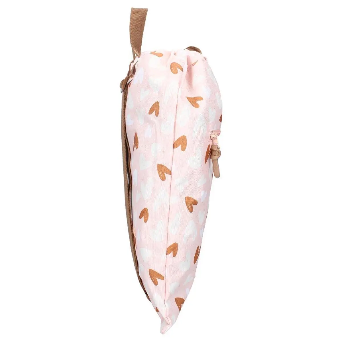 Różowy worek plecak w serca dla dziecka. Kidzroom Worek plecak Loving Days Pink