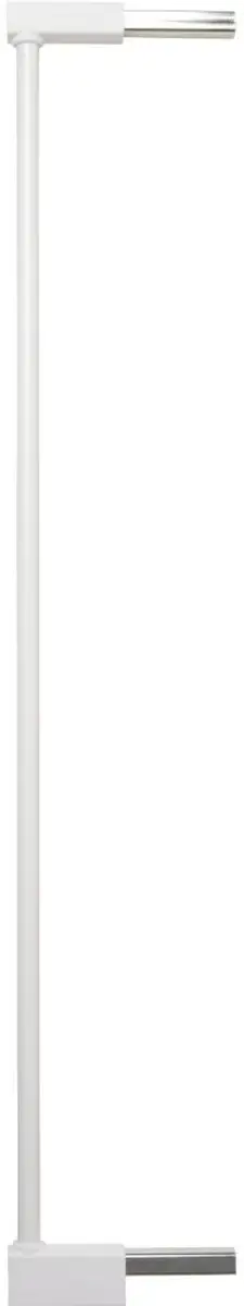 Białe rozszerzenie bramki zabezpieczającej 7 cm metalowe elementy dla dzieci. Rozszerzenie bramek Baby Dan PREMIER/SLIMFIT/PERFECT CLOSE 7cm biały