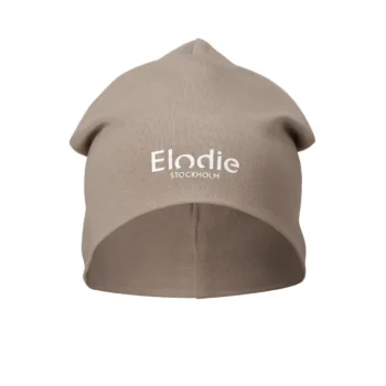 Cienka beżowa czapka dla niemowlaka 0-6 miesięcy. Elodie Details Czapka Tender Taupe 0-6 m-cy