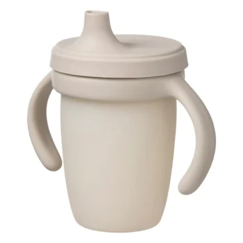 Silikonowy kubek z ustnikiem latte dla dziecka z uchwytami po bokach. b.box Silikonowy kubek z ustnikiem Latte