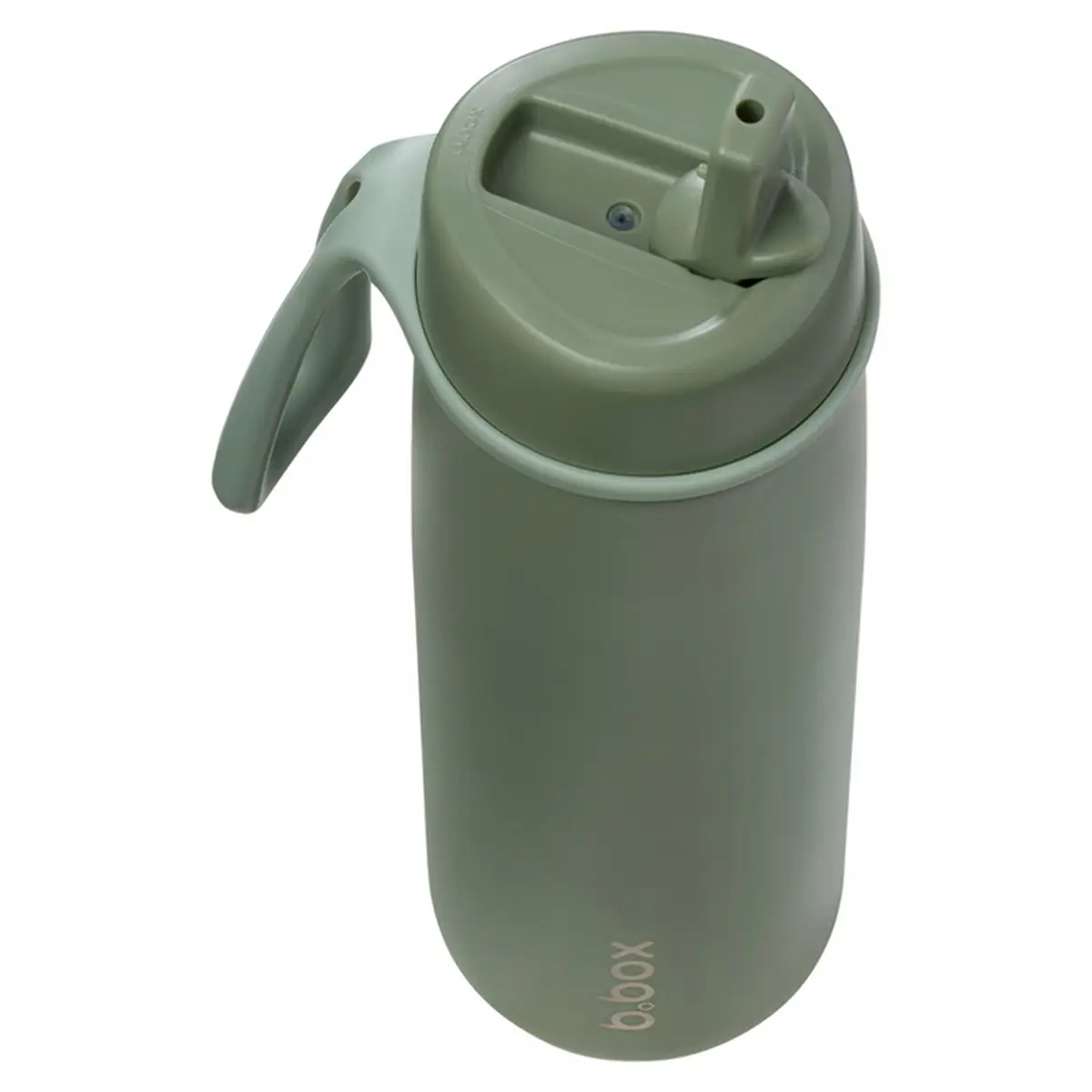 Butelka termiczna 690 ml w kolorze oliwkowym z uchwytem do przenoszenia. b.box Butelka termiczna 690ml Olive