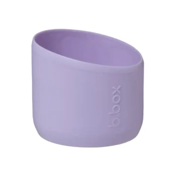 Fioletowa silikonowa nakładka na butelkę 1l dla dziecka. b.box Nakładka na butelkę 1L Lilac Love