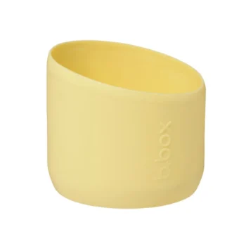 Żółta silikonowa nakładka na butelkę 1l dla dziecka. b.box Nakładka na butelkę 1L Lemon Twist