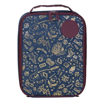 Granatowa torba termiczna na lunchbox z motywem Harry Potter dla dziecka. b.box Harry Potter by Torba termiczna na lunchbox
