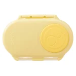 Żółty pojemnik na przekąski Snackbox dla dziecka. b.box Snackbox pojemnik na przekąski Lemon Twist