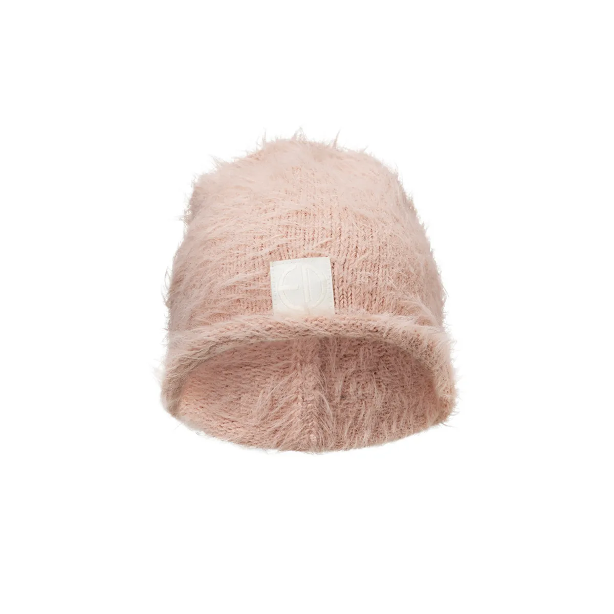 Elodie Details Czapka zimowa Furry Knit Powder Pink