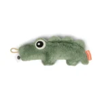 Zielona pluszowa grzechotka krokodyl dla niemowlaka. Done by Deer Grzechotka Sensoryczna Krokodyl Croco
