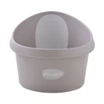 Wanienka dla dziecka w kolorze taupe z oparciem do kąpieli niemowląt i małych dzieci. Shnuggle Wanienka dla Dziecka Toddler Taupe