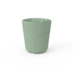 Zielony kubek dla dziecka z motywem krokodyla o pojemności 100 ml. Done by Deer Kubek dla Dziecka Kiddish Croco Green 100 ml