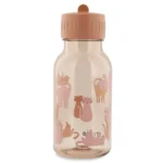 Przezroczysta butelka tritanowa 350 ml z różowymi kotami dla dziecka. Trixie Butelka tritanowa 350ml Kot Baby