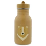 Butelka bidon 350 ml z motywem misia w kolorze beżowym dla dziecka. Trixie Butelka bidon 350ml Miś Baby