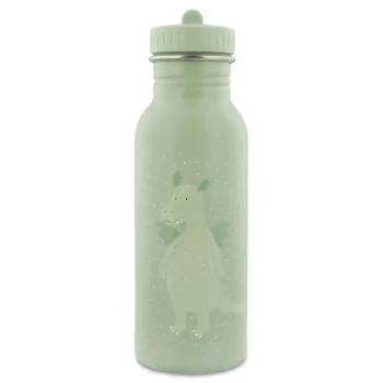 Zielony bidon 500 ml z grafiką smoka dla dziecka. Trixie Butelka bidon 500ml Smok Baby