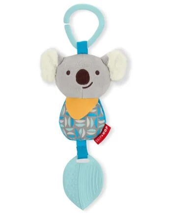 Zawieszka grzechotka koala z miękkim gryzakiem dla niemowlaka. Skip Hop Grzechotka z Gryzakiem Koala Bandana Buddies