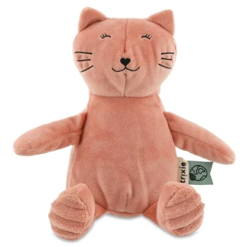 Pluszowa zabawka kot w kolorze brzoskwiniowym dla niemowlęcia. Trixie Pluszowa zabawka dla niemowlęcia Kot Baby